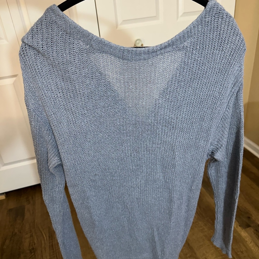 Market & Spruce Heather Gray Women's Sweater